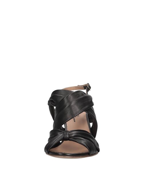 Sandali Evelyn in pelle MICHEL VIVIEN CHAUSSER PARIS | EVELYN_4 NAPPA PLONGENERO